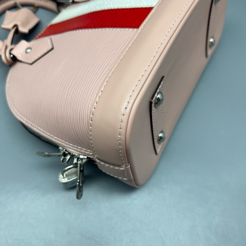 Louis Vuitton Alma BB Epi Pink Red White