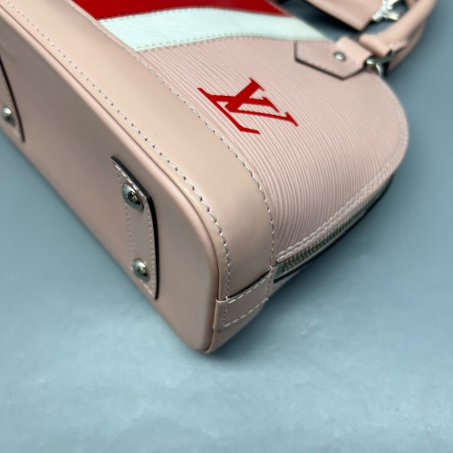 Louis Vuitton Alma BB Epi Pink Red White
