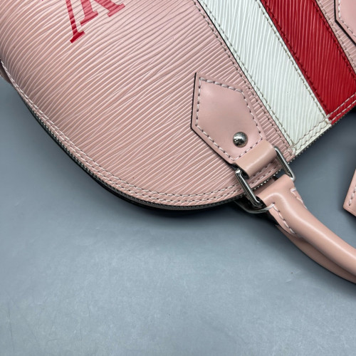 Louis Vuitton Alma BB Epi Pink Red White