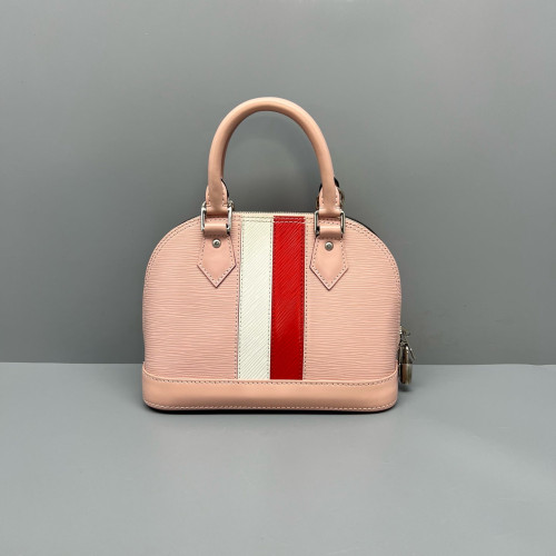 Louis Vuitton Alma BB Epi Pink Red White
