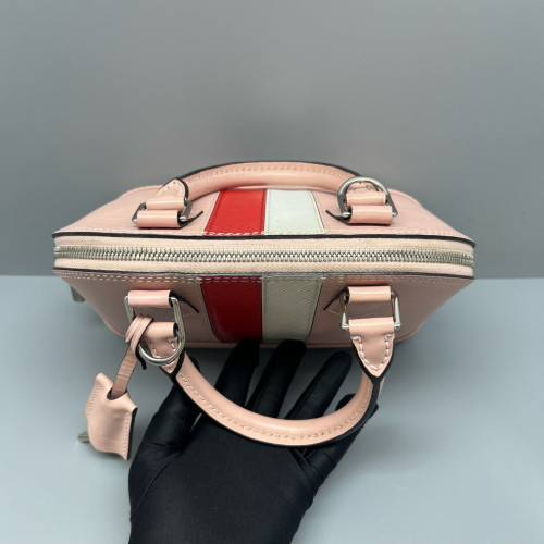 Louis Vuitton Alma BB Epi Pink Red White