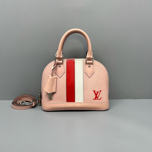 Louis Vuitton Alma BB Epi Pink Red White