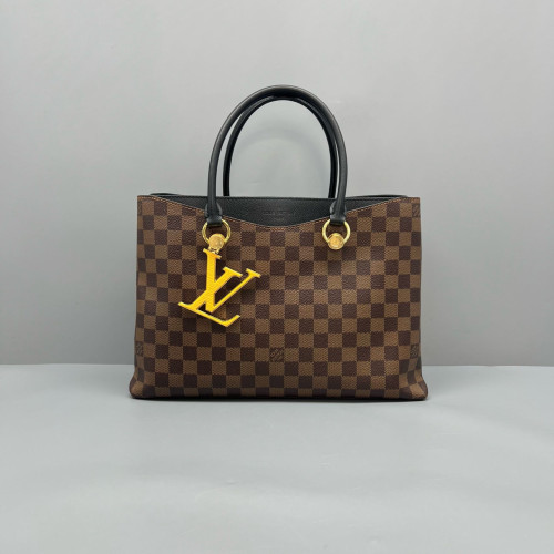 Louis Vuitton Riverside Damier Ebene Brown Louis Vuitton Riverside Damier Ebene Brown