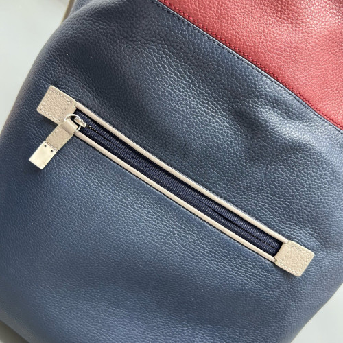 Dior Backpack Calfskin Red Blue Beige Dior Backpack Calfskin Red Blue Beige