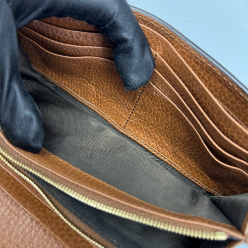 Gucci Jackie 1961 Wallet On Chain Denim Blue Brown Gucci Jackie 1961 Wallet On Chain Denim Blue Brown