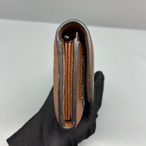 Gucci Jackie 1961 Wallet On Chain Denim Blue Brown Gucci Jackie 1961 Wallet On Chain Denim Blue Brown