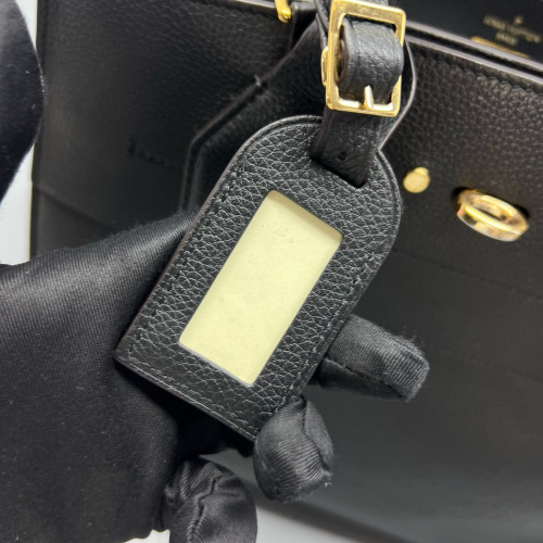 Louis Vuitton City Steamer MM Calfskin Black