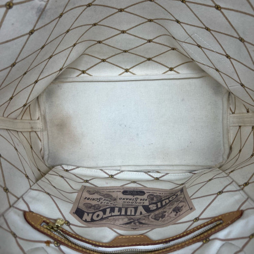 Louis Vuitton Neverfull MM Damier Azur White