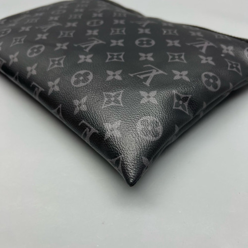 Louis Vuitton Clutch Monogram Eclipse Black
