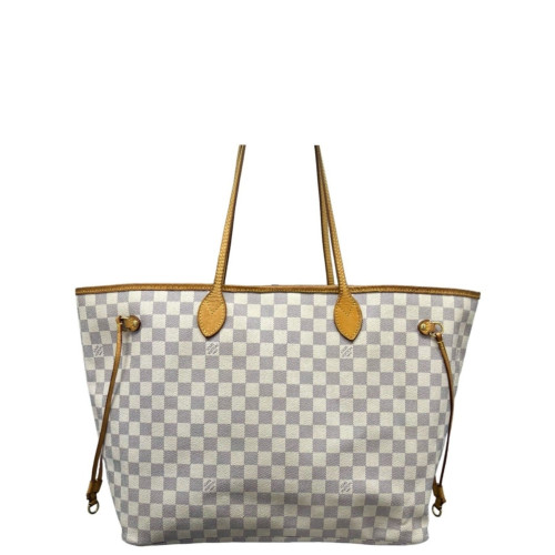 Louis Vuitton Neverfull GM Damier Azur White Grey