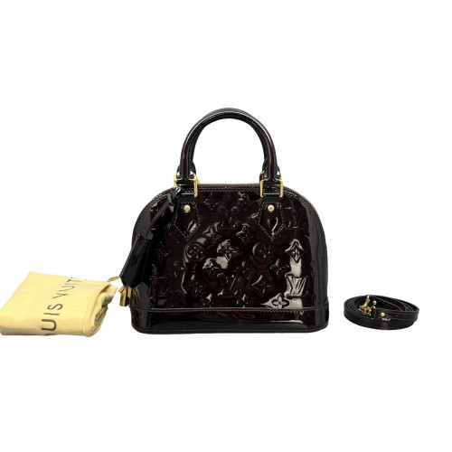 Louis Vuitton Alma BB Vernis Amarante