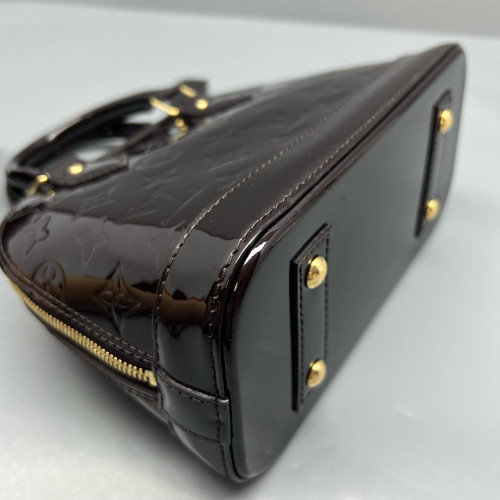 Louis Vuitton Alma BB Vernis Amarante