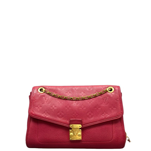 Louis Vuitton Saint Germain PM Monogram Empreinte Red