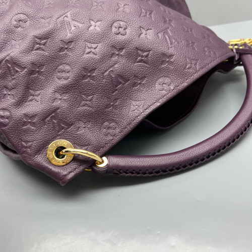 Louis Vuitton Artsy MM Calfskin Purple