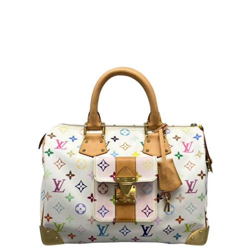 Louis Vuitton Speedy 30 Monogram White