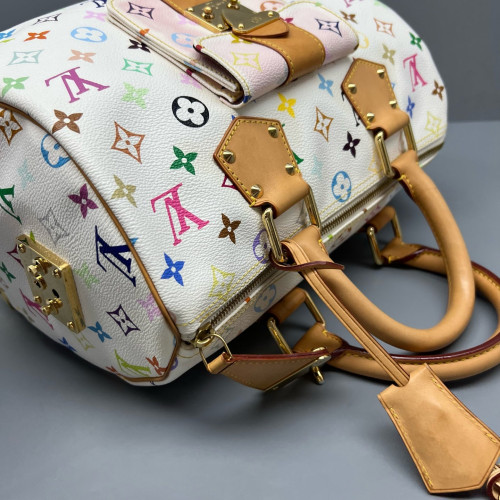 Louis Vuitton Speedy 30 Monogram White