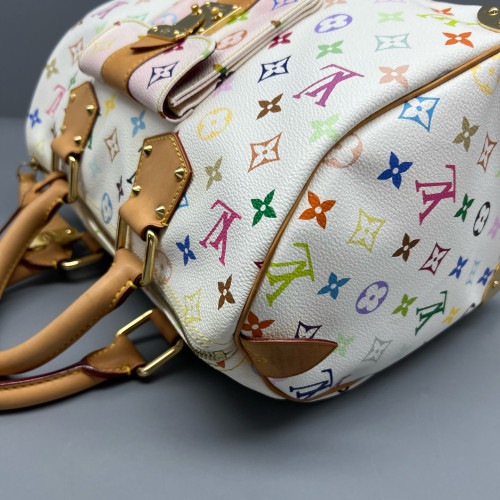 Louis Vuitton Speedy 30 Monogram White