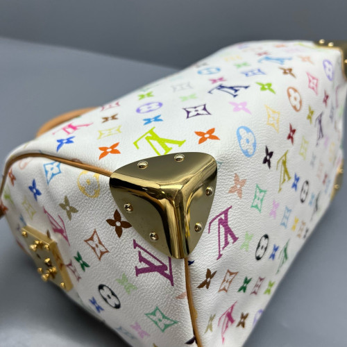 Louis Vuitton Speedy 30 Monogram White