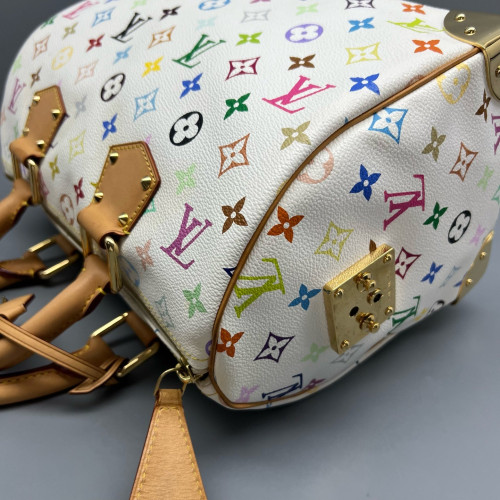 Louis Vuitton Speedy 30 Monogram White