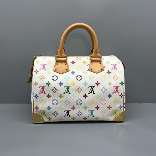 Louis Vuitton Speedy 30 Monogram White
