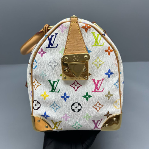 Louis Vuitton Speedy 30 Monogram White
