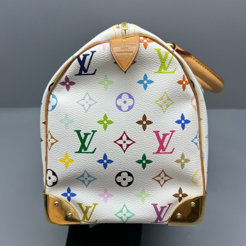 Louis Vuitton Speedy 30 Monogram White