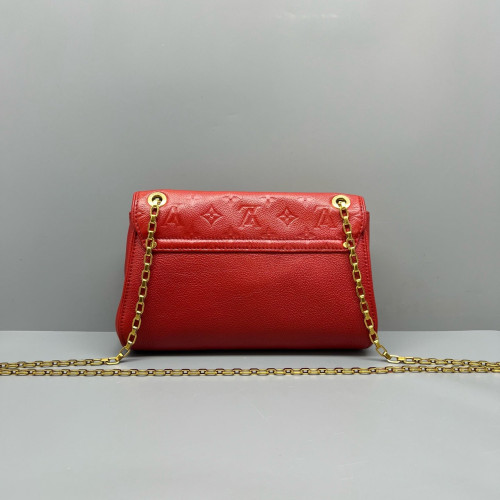 Louis Vuitton Saint Germain PM Monogram Empreinte Red