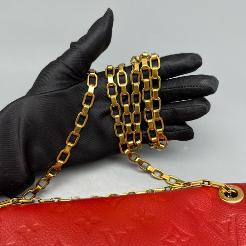 Louis Vuitton Saint Germain PM Monogram Empreinte Red
