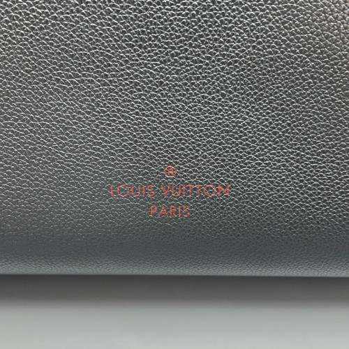 Louis Vuitton On My Side GM Monogram Calfskin Black Brown Louis Vuitton On My Side GM Monogram Calfskin Black Brown