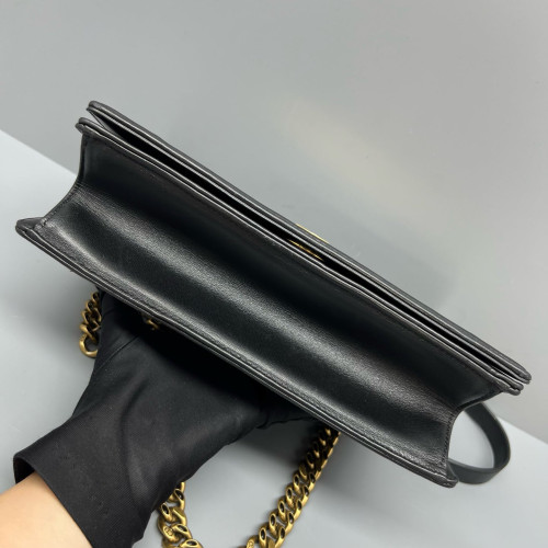 Dior Medium Diorama Calfskin Black