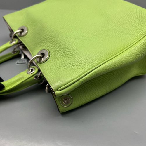 Dior Medium Diorissimo Tote Calfskin Green Dior Medium Diorissimo Tote Calfskin Green