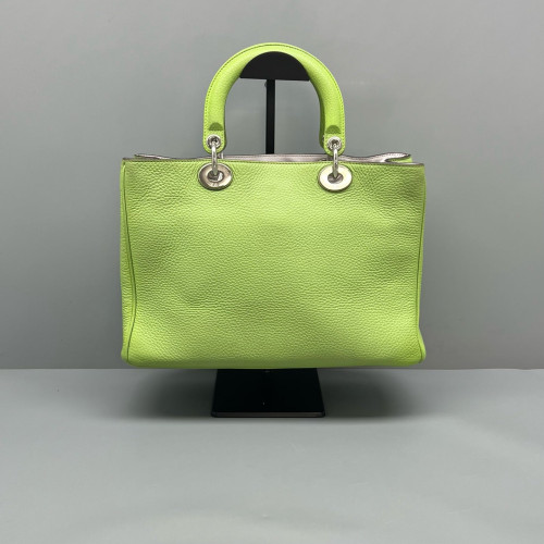 Dior Medium Diorissimo Tote Calfskin Green Dior Medium Diorissimo Tote Calfskin Green