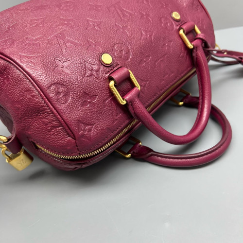 Louis Vuitton Speedy Bandouliere 25 Monogram Empreinte Azalea Louis Vuitton Speedy Bandouliere 25 Monogram Empreinte Azalea