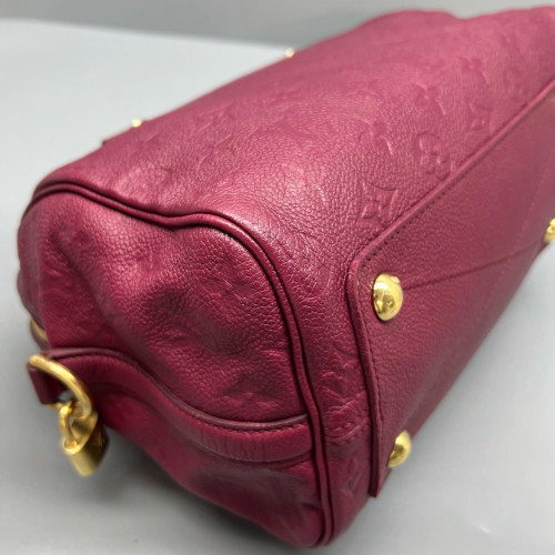 Louis Vuitton Speedy Bandouliere 25 Monogram Empreinte Azalea Louis Vuitton Speedy Bandouliere 25 Monogram Empreinte Azalea