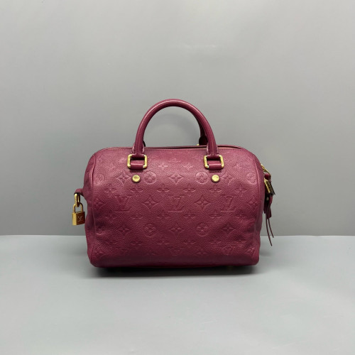 Louis Vuitton Speedy Bandouliere 25 Monogram Empreinte Azalea Louis Vuitton Speedy Bandouliere 25 Monogram Empreinte Azalea