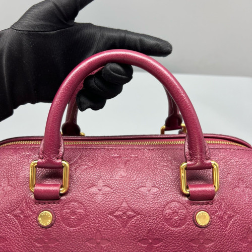 Louis Vuitton Speedy Bandouliere 25 Monogram Empreinte Azalea Louis Vuitton Speedy Bandouliere 25 Monogram Empreinte Azalea