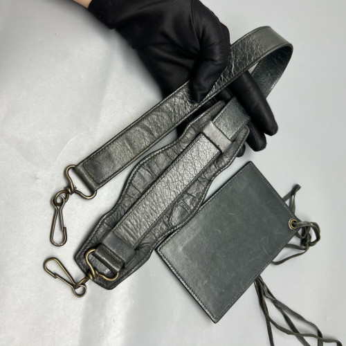Balenciaga Medium City Arena Lambskin Green