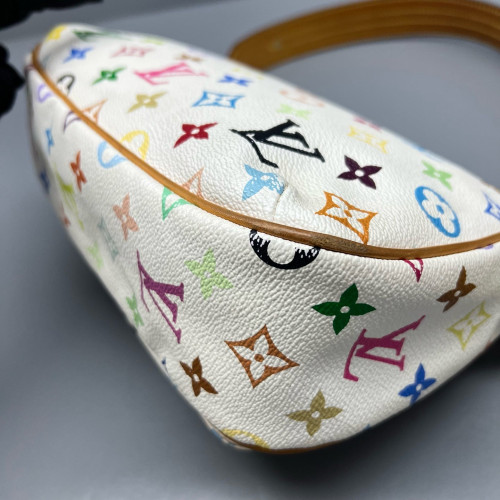 Louis Vuitton Shoulder Bag Monogram Multicolor White
