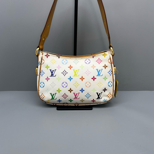 Louis Vuitton Shoulder Bag Monogram Multicolor White