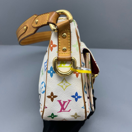 Louis Vuitton Shoulder Bag Monogram Multicolor White