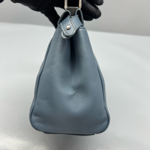 Fendi Peekaboo Mini Calfskin Blue