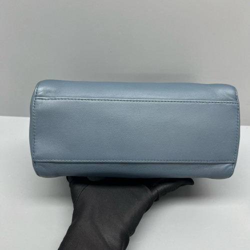 Fendi Peekaboo Mini Calfskin Blue