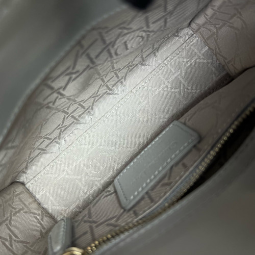 Dior Mini Lady Dior Calfskin Grey Dior Mini Lady Dior Calfskin Grey