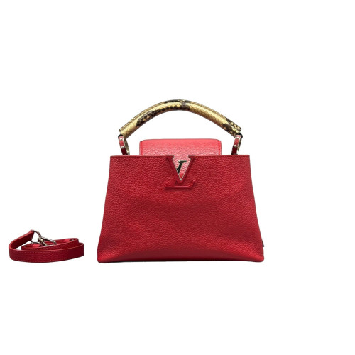 Louis Vuitton Capucines BB Calfskin Red