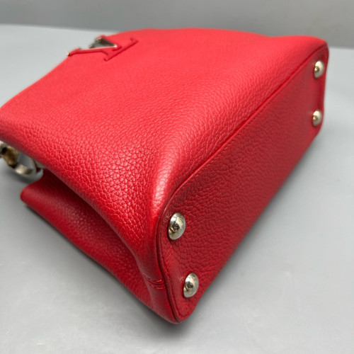 Louis Vuitton Capucines BB Calfskin Red