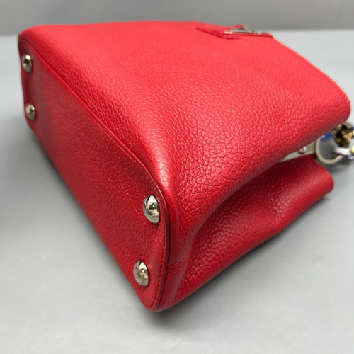 Louis Vuitton Capucines BB Calfskin Red