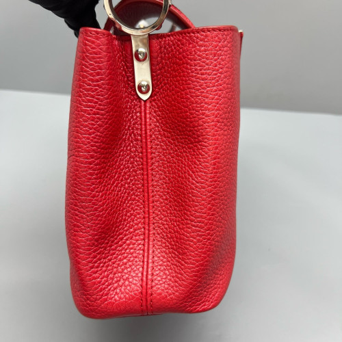 Louis Vuitton Capucines BB Calfskin Red
