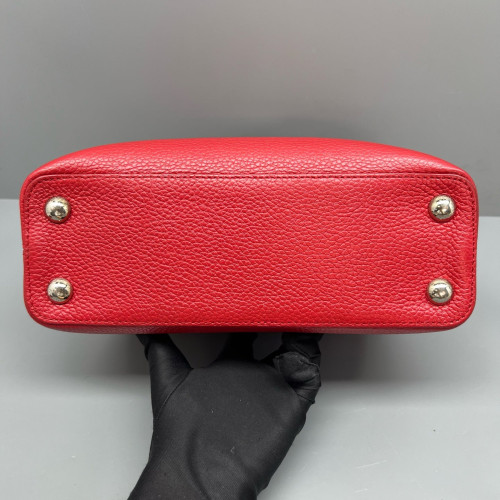 Louis Vuitton Capucines BB Calfskin Red