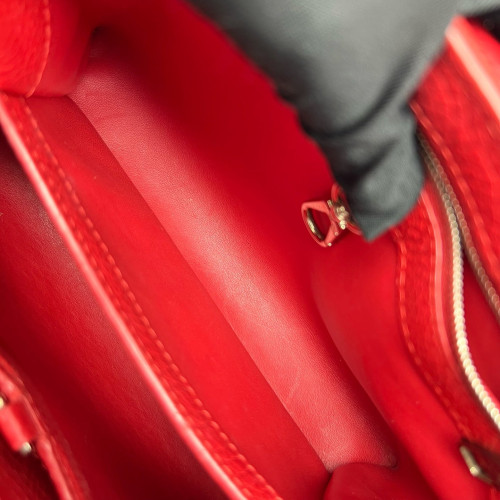 Louis Vuitton Capucines BB Calfskin Red