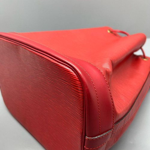 Louis Vuitton Bucket Epi Red